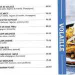 Menu 6ÈME CAFE Marrakech June 2023 202115